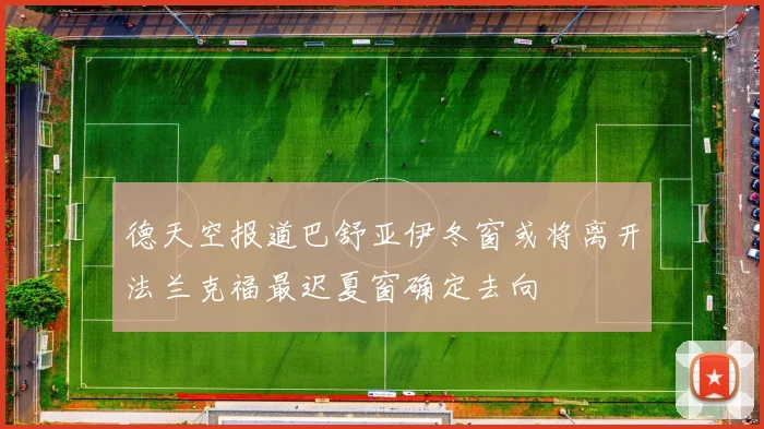 德天空报道巴舒亚伊冬窗或将离开法兰克福最迟夏窗确定去向