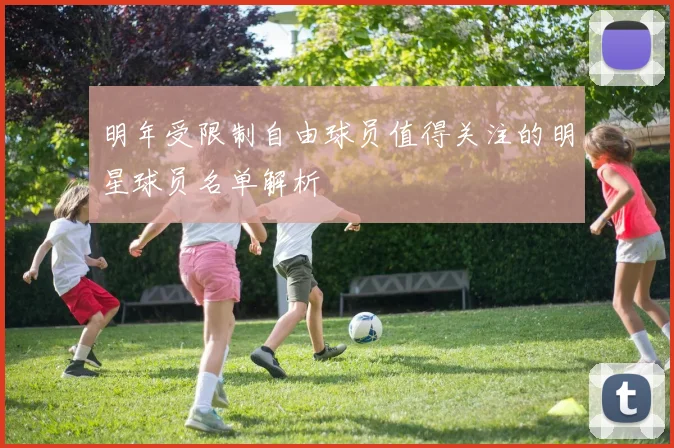 明年受限制自由球员值得关注的明星球员名单解析